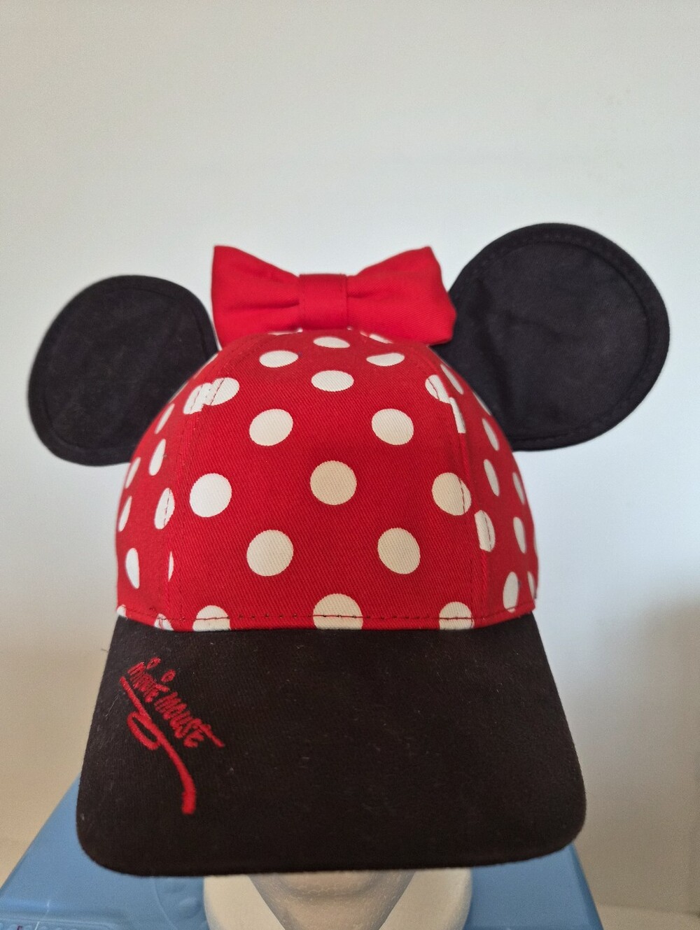 Disney Minnie Mouse Ears Baseball Cap For Youth